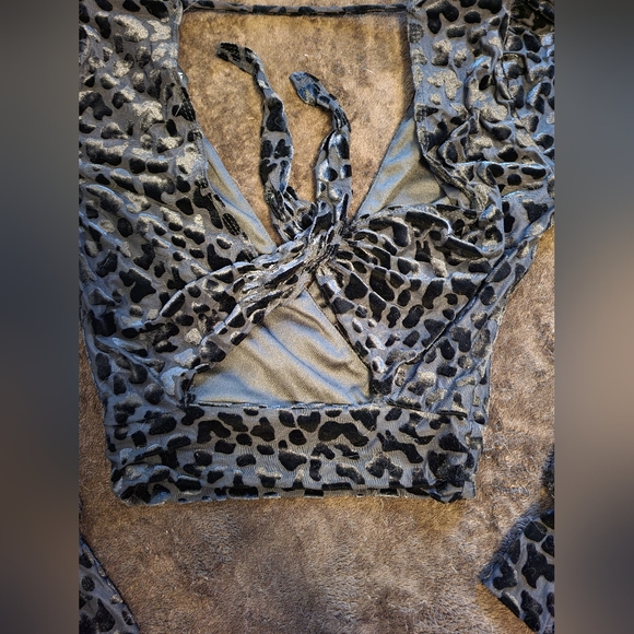 Cheetah Crop Top - Picture 4 of 5